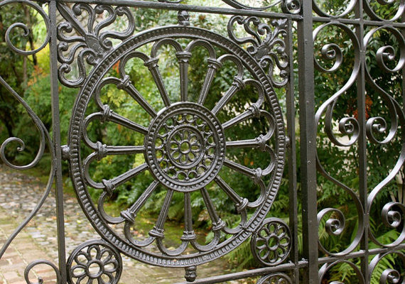 Flower Petal Jewelry, Gates of Charleston Pendant