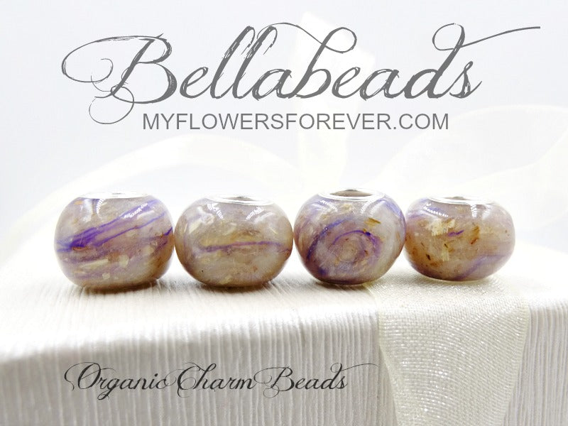 Organic Charm Bead, Round