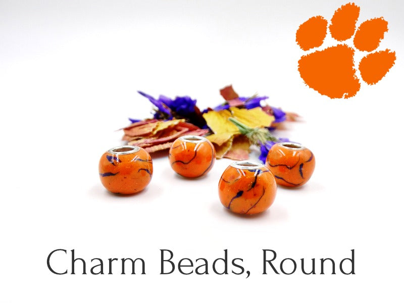 Clay Charm Bead - Round