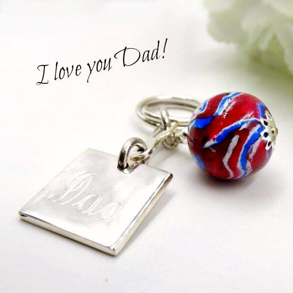 Flower Petal Memorial Key Chains Jewelry