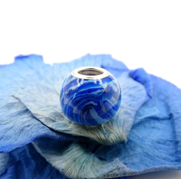 Resin Charm Bead Round - Flower Petal Jewelry Funeral Memory Beads Memorial  Gifts - Flowers Forever & Bellabeads