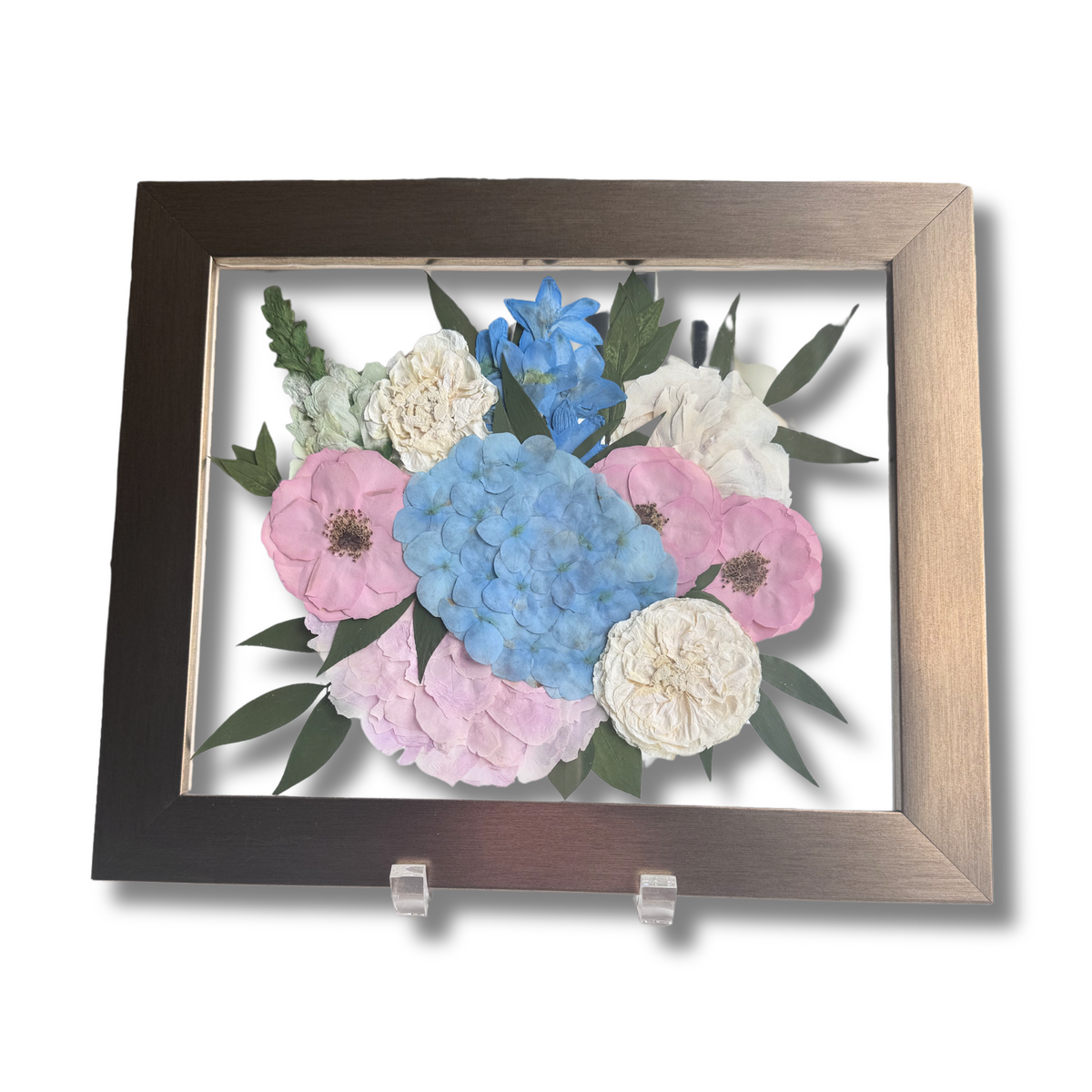 Framed Pressed Flowers - 8&quot; x 10&quot;