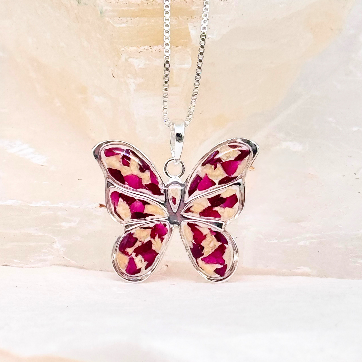 Butterfly Keepsake Pendant
