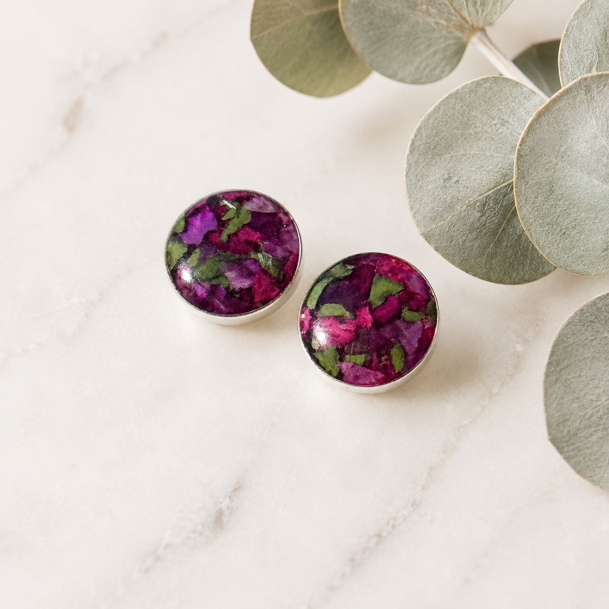 Timeless Blossom Stud Earrings