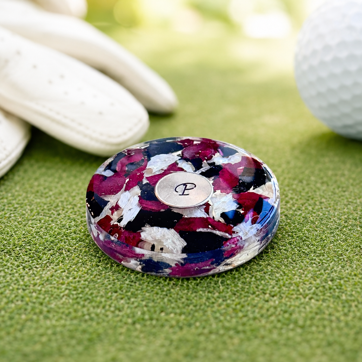 Memorial Golf Ball Marker
