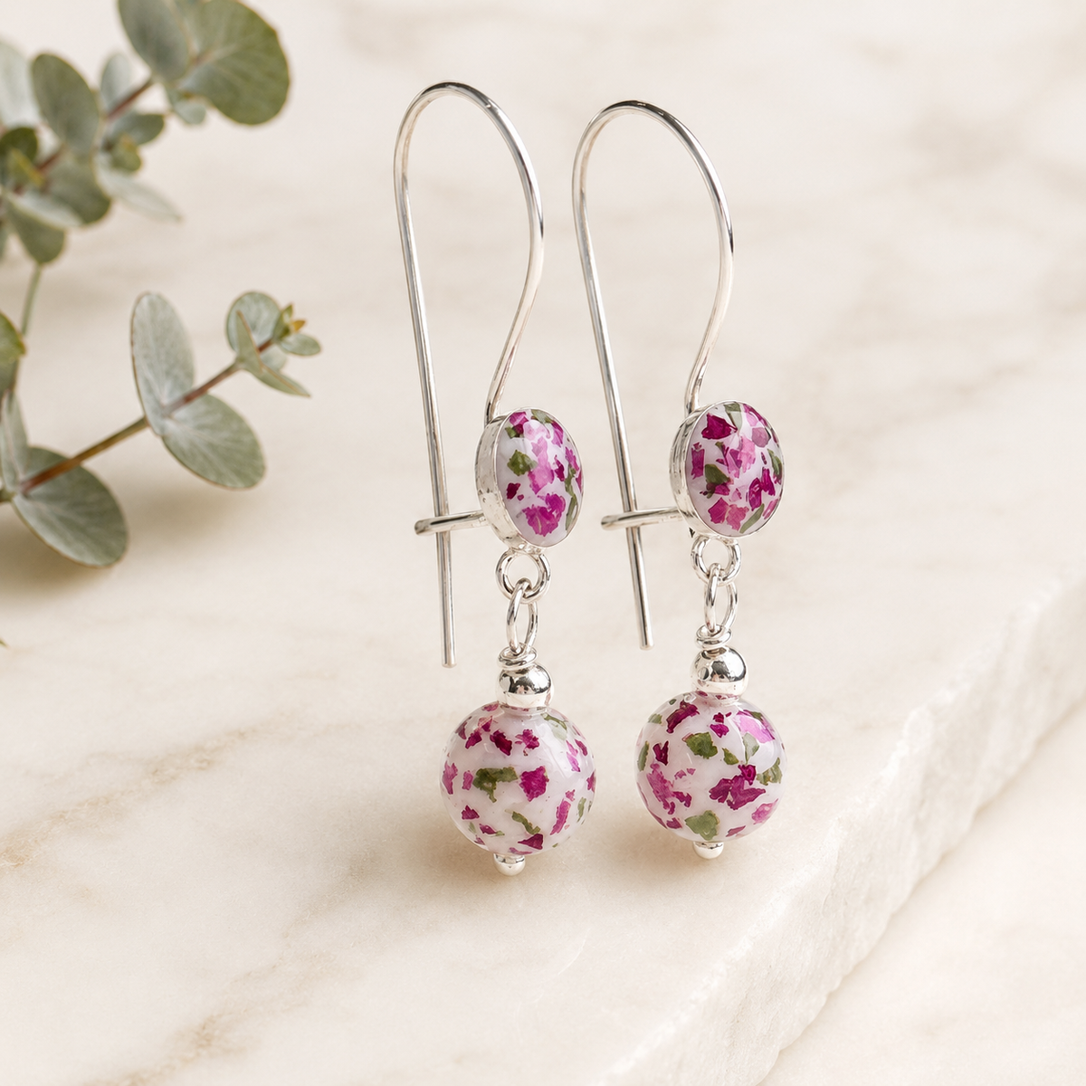 Petal Drop Earrings