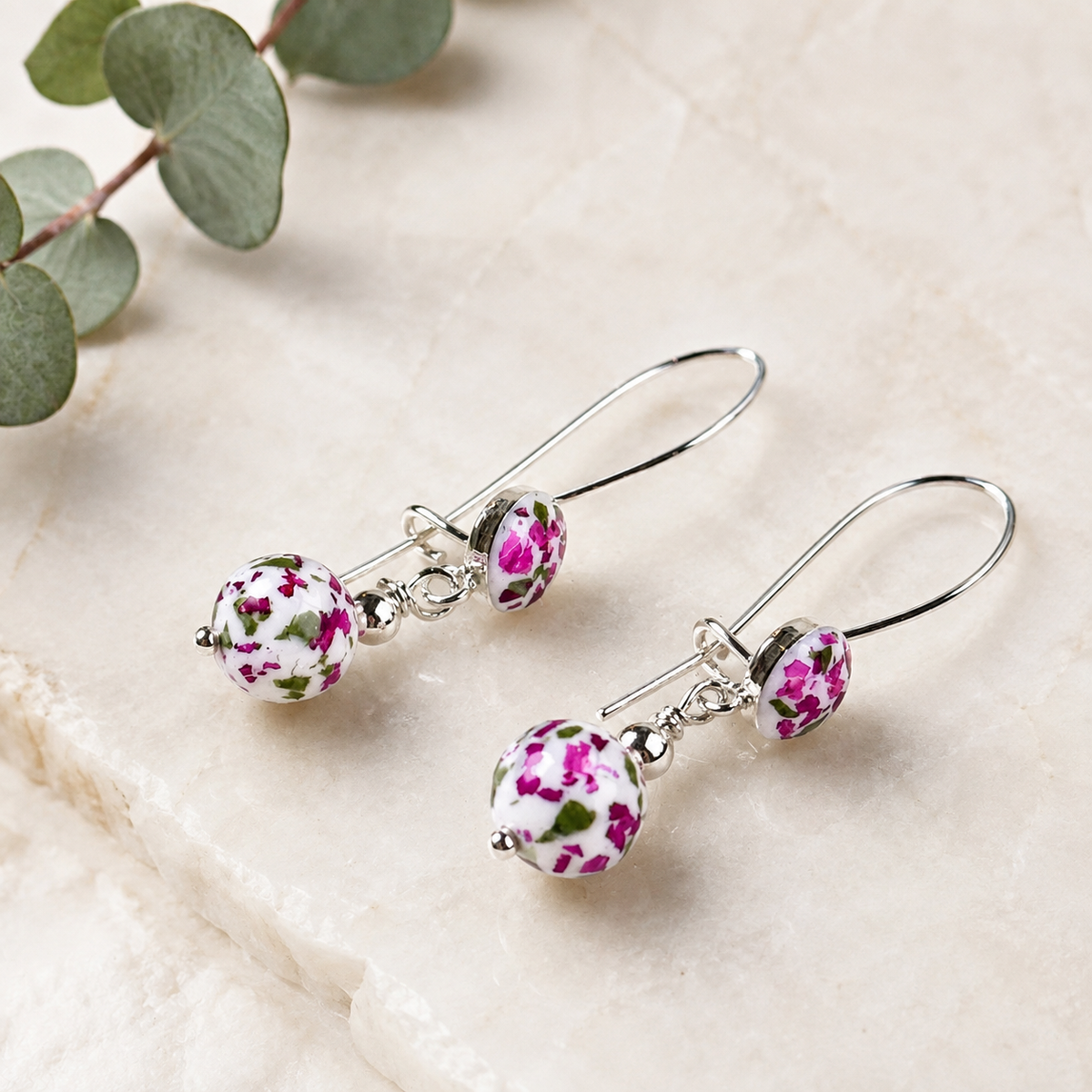Petal Drop Earrings