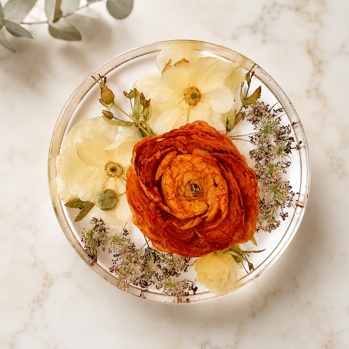 Floral Resin Coasters – Custom Keepsakes with Preserved Flowers