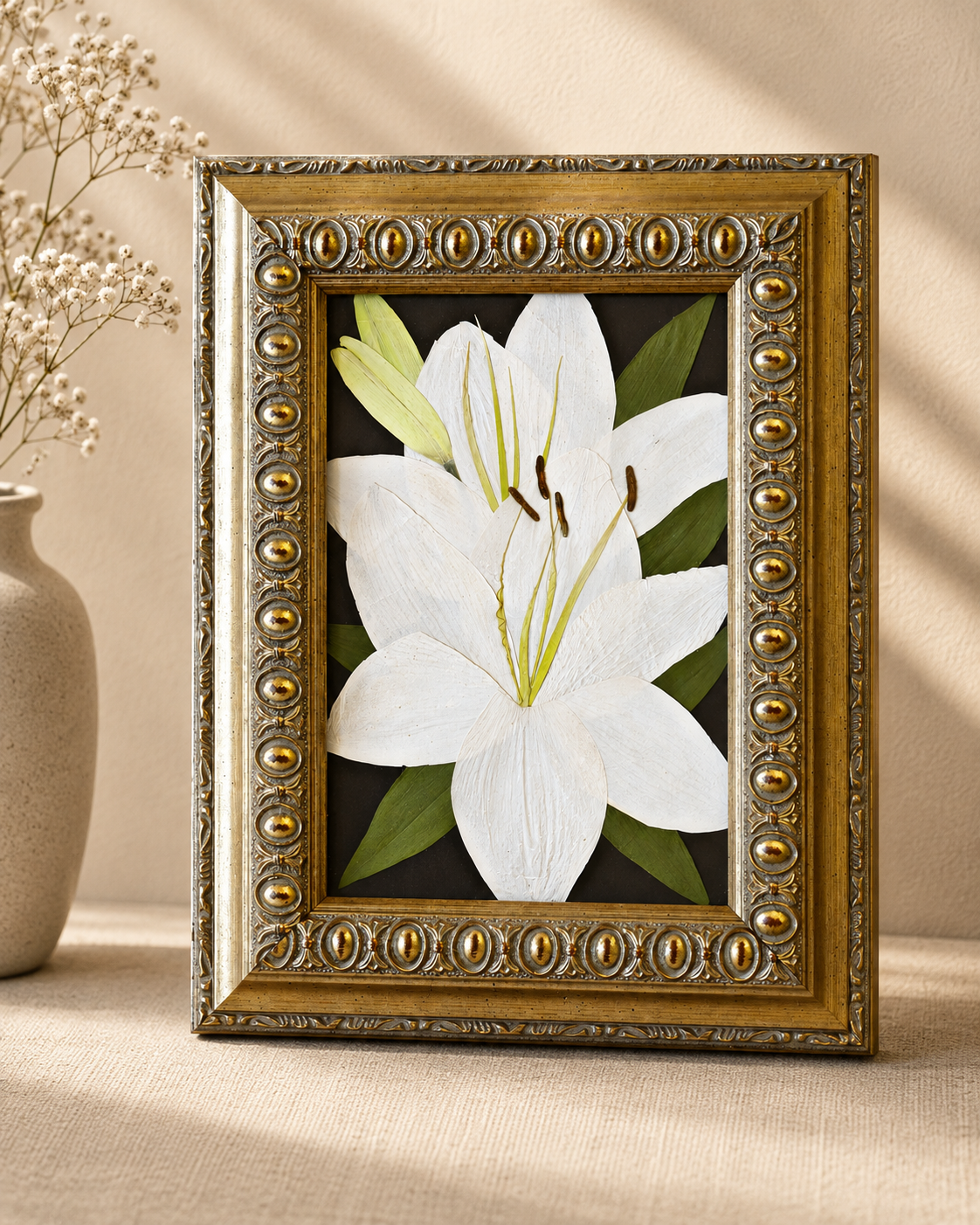 Framed Pressed Flowers - 5" x 7"