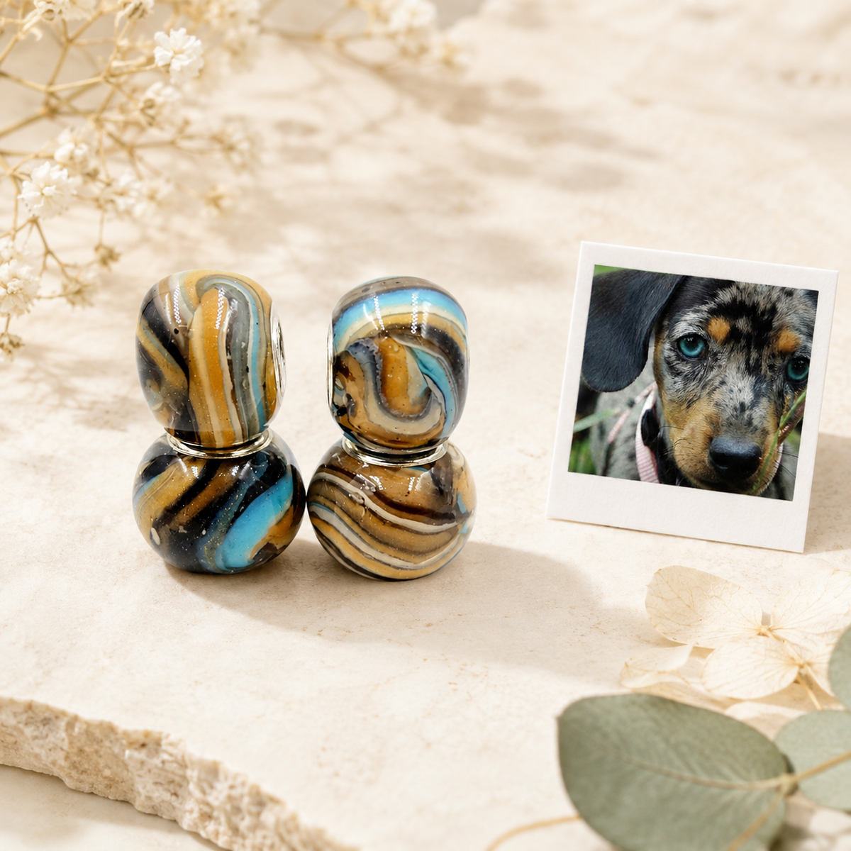 Forever Fur Pet Memorial Bead – Custom Cremation & Fur Keepsake