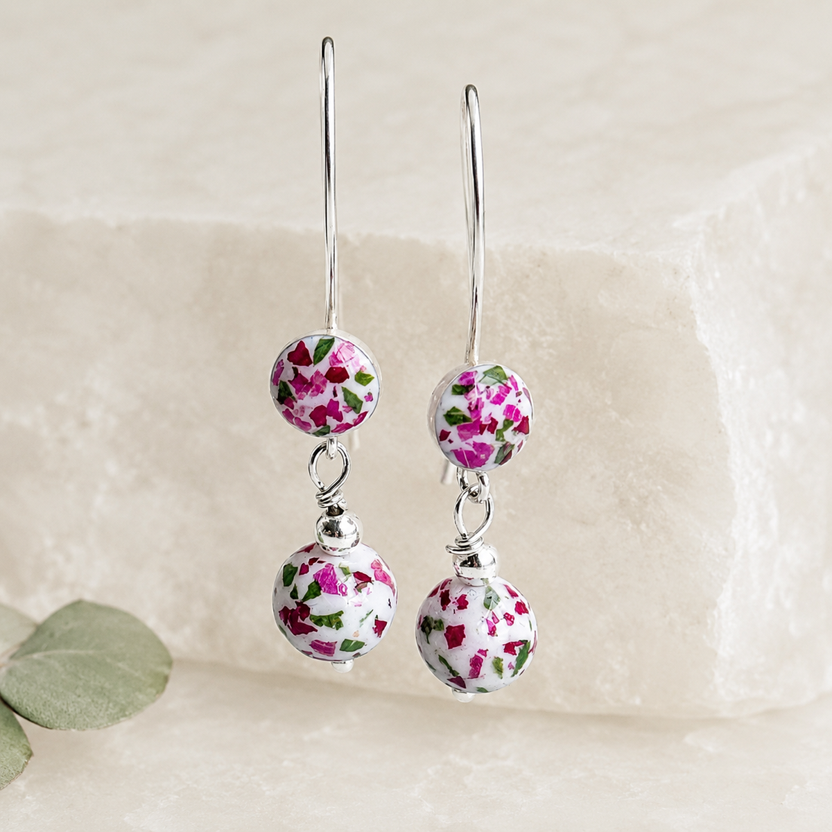 Petal Drop Earrings