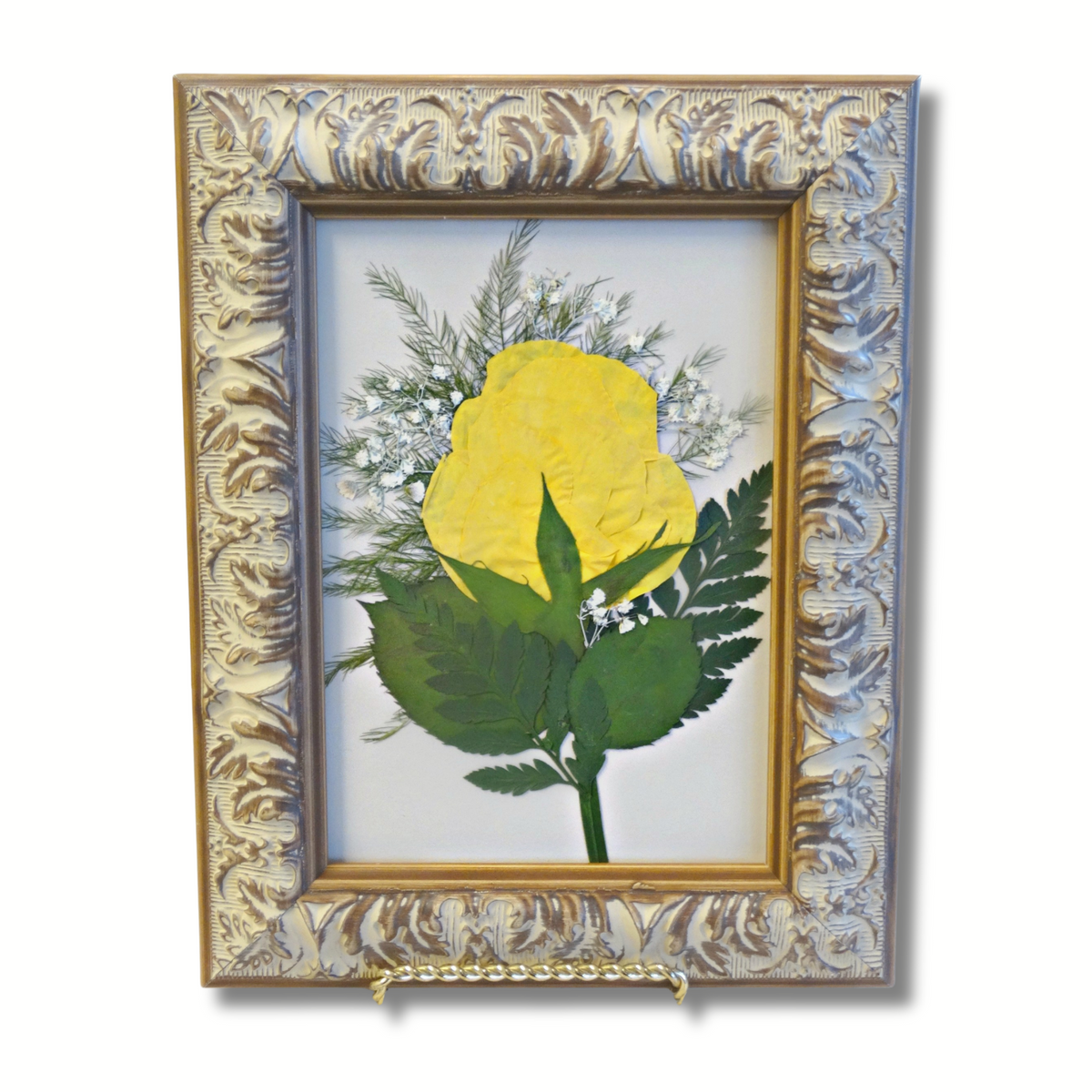 Framed Pressed Flowers - 5&quot; x 7&quot;