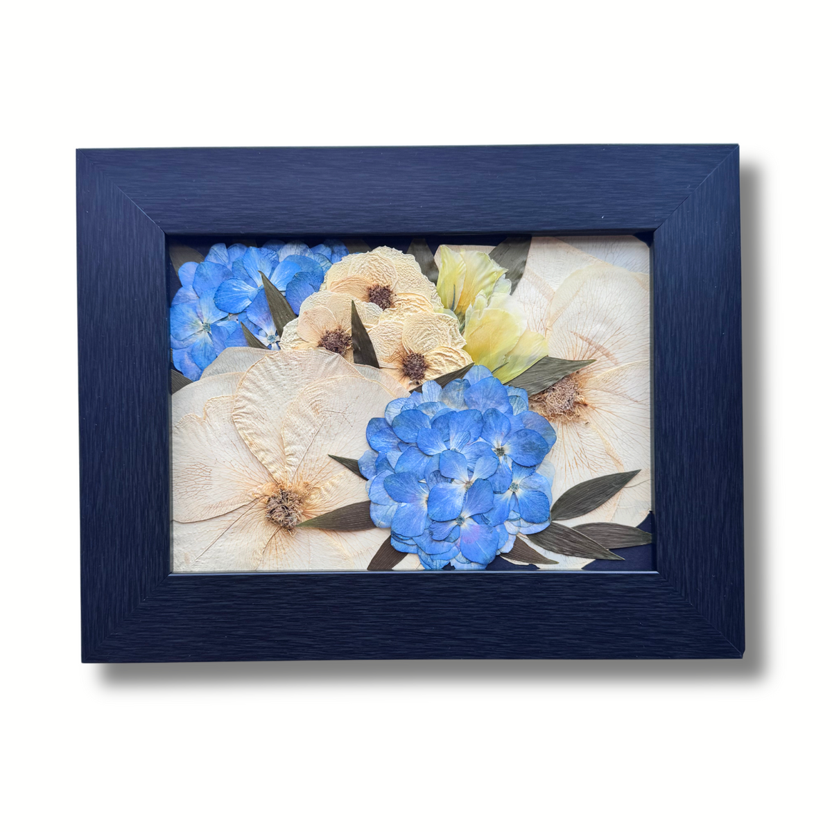 Framed Pressed Flowers - 5&quot; x 7&quot;