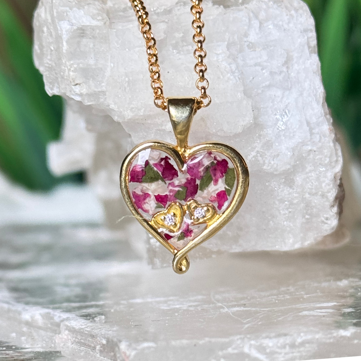 My Heart in Yours Memorial Pendant