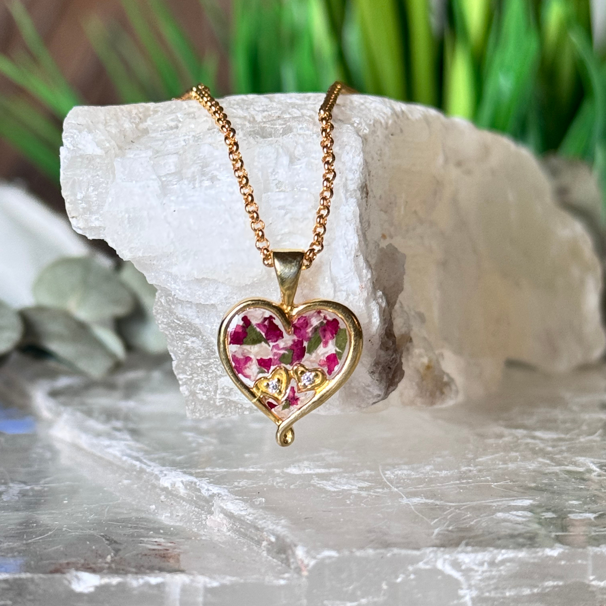 My Heart in Yours Memorial Pendant