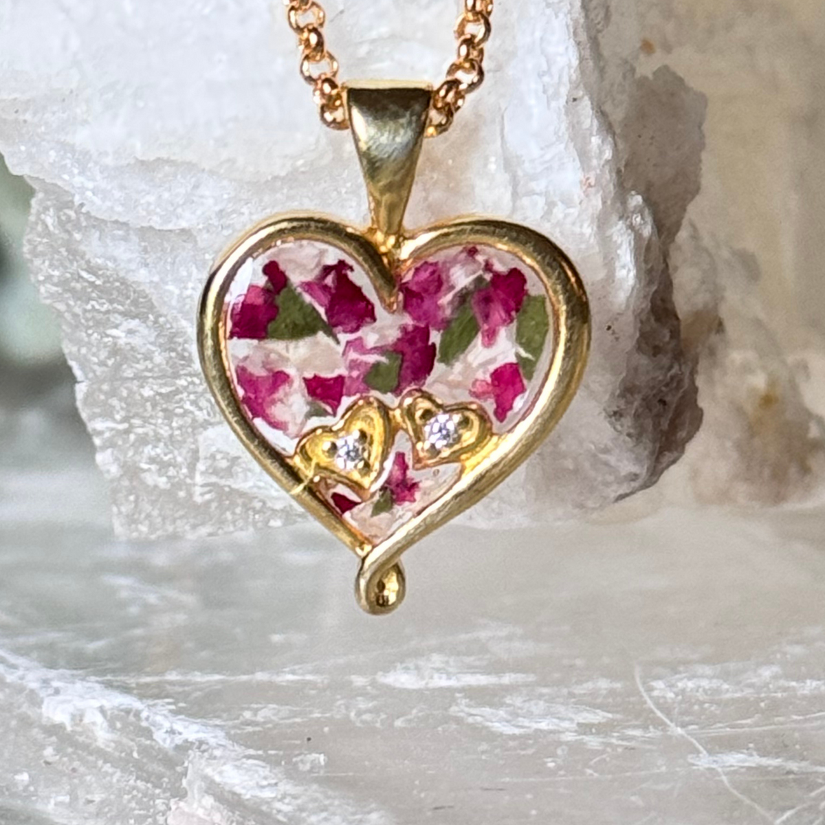 My Heart in Yours Memorial Pendant