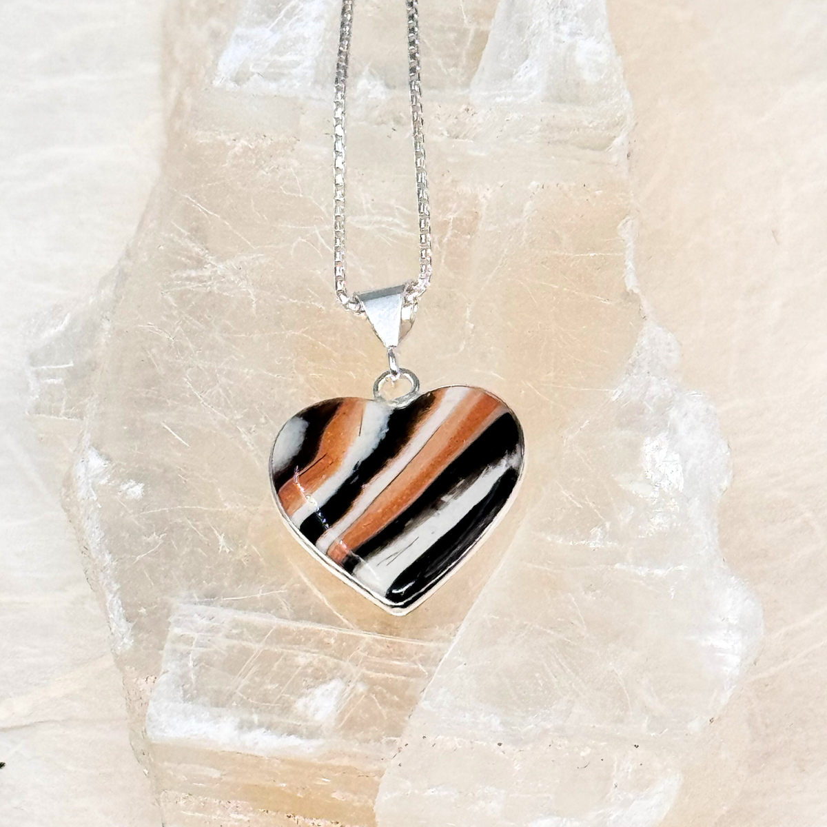 Heart Pet Memorial Pendant – Ash or Fur Keepsake