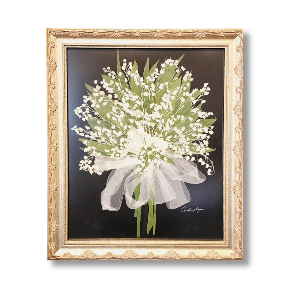 Pressed Flower Frame with Stand — Holly Hanna Floral
