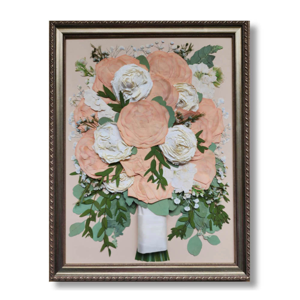 Custom Framed Pressed Flowers - 12&quot; x 16&quot;