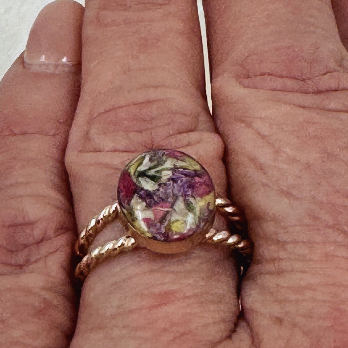 Rosevine Keepsake Ring