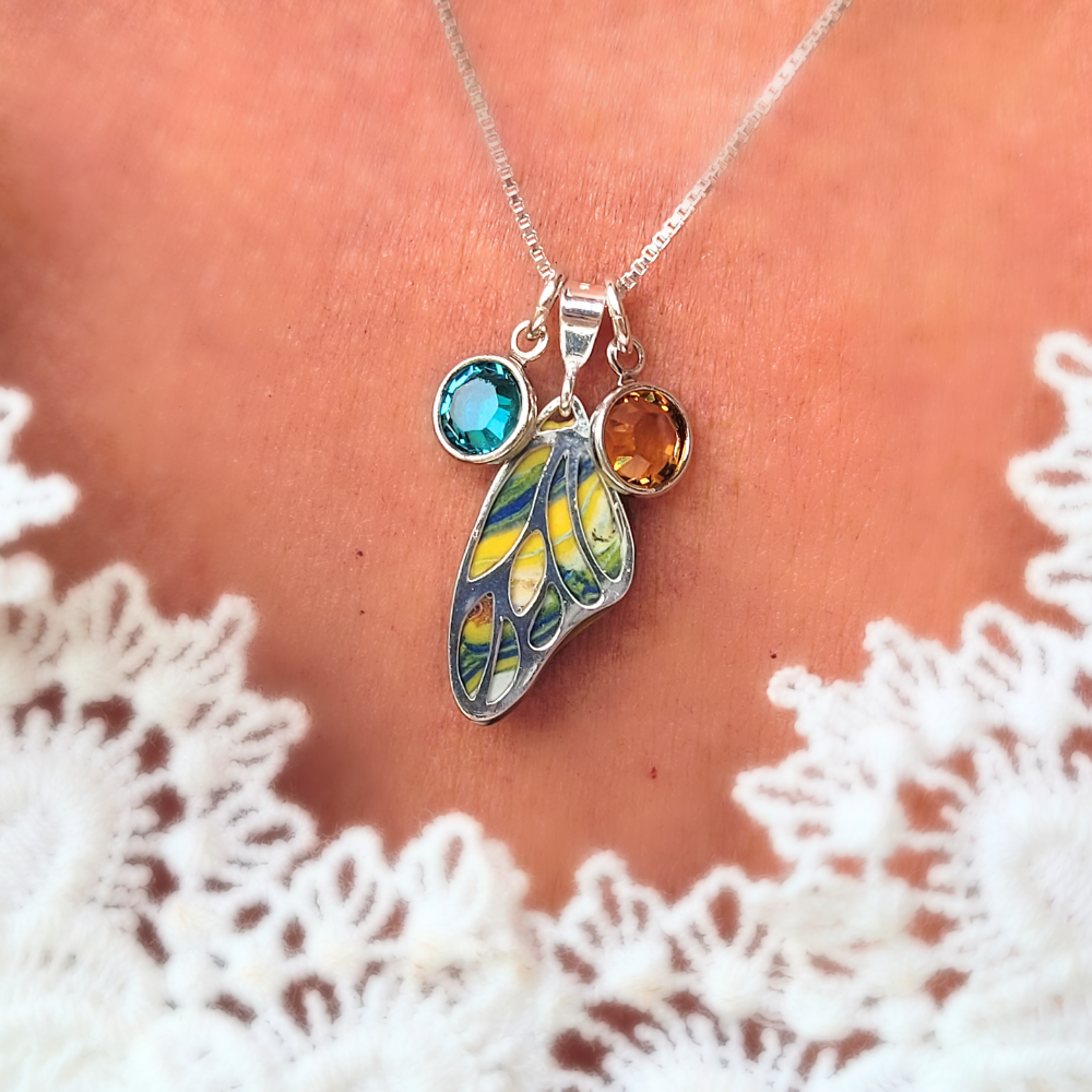 Butterfly Wing Pendant - Memorial
