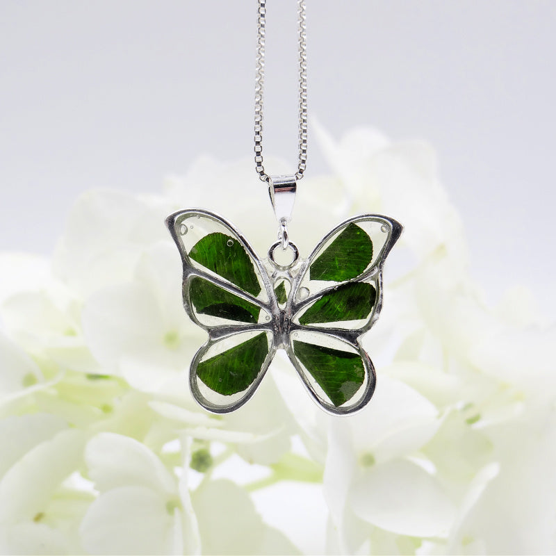 Resin Butterfly Kisses Pendant - Memorial