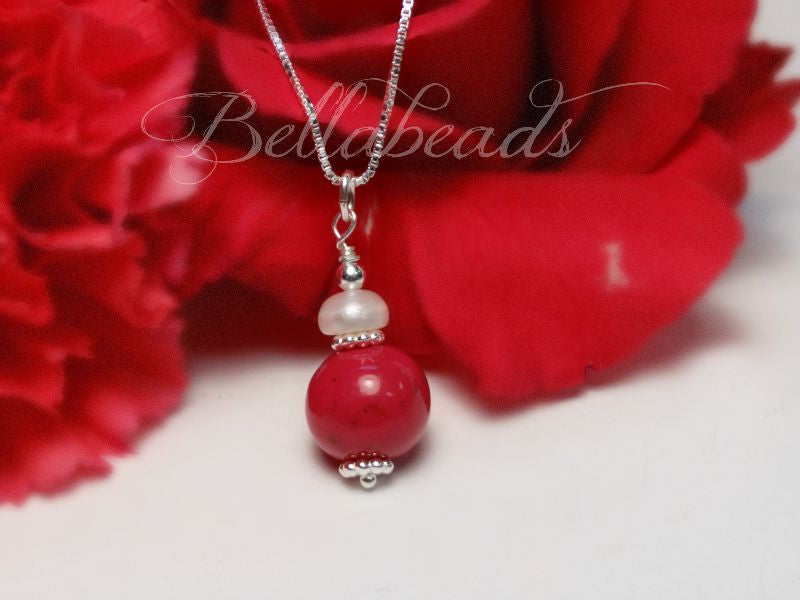 Flower Petal Jewelry, Pearls and Grace Pendant