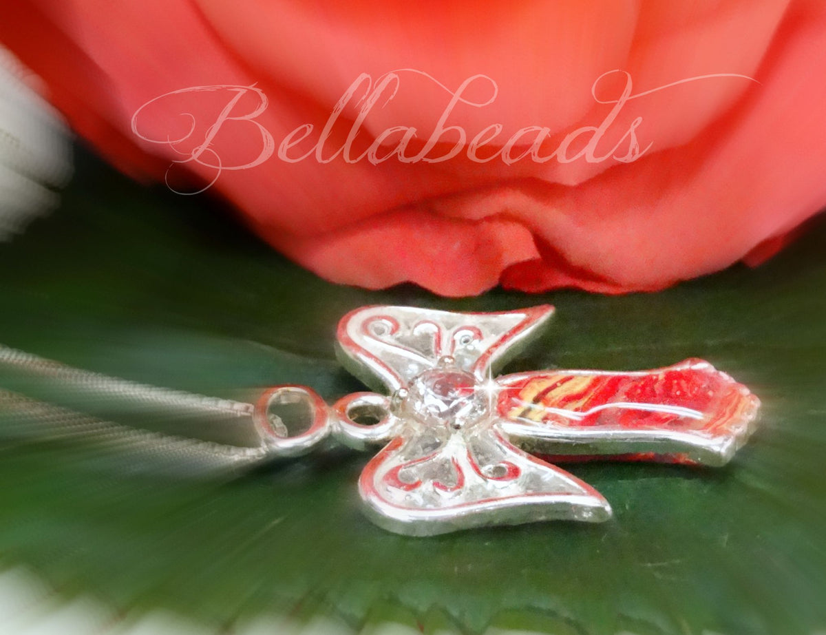 Flower Petal Jewelry, Memorial Jewelry, Angelica Pendant