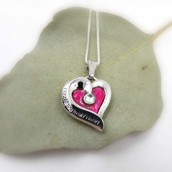 I&#39;ll Hold You in My Heart Pendant - Memorial