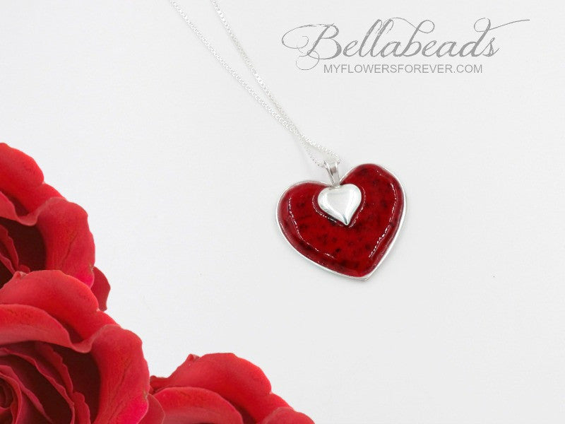 My Heart In Yours Pendant - Memorial