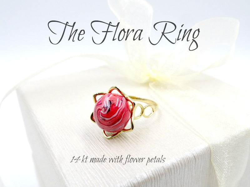 Flora 14k  Ring