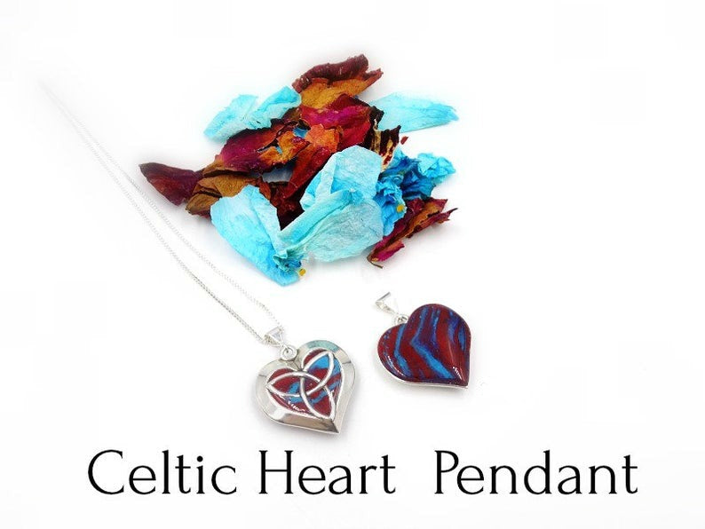 Celtic Heart Pendant - Memorial