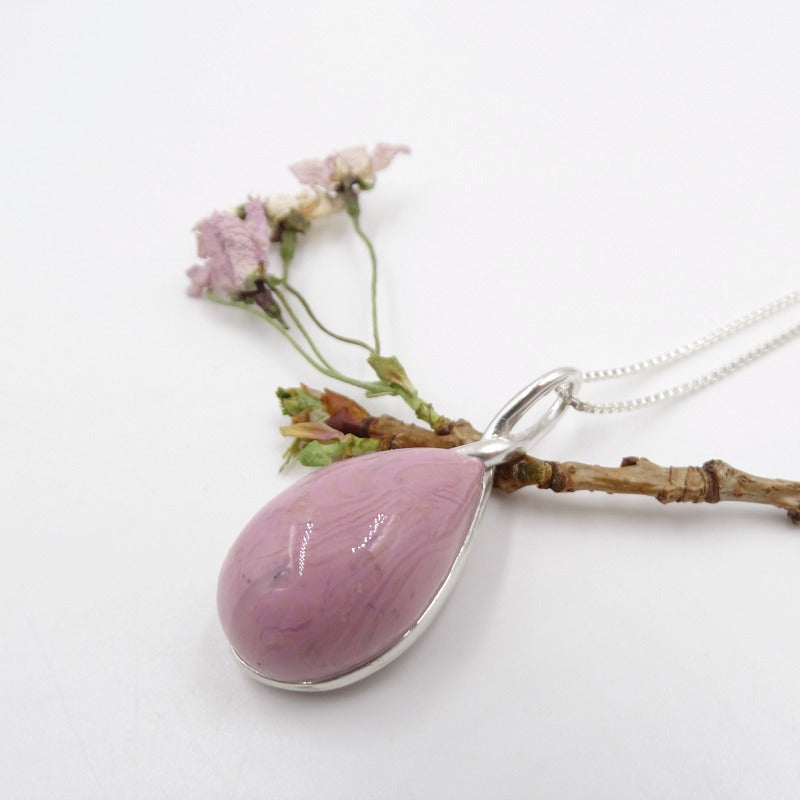 Silver Teardrop Pendant - Memorial