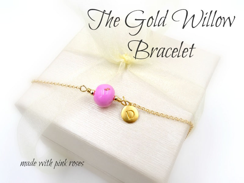 Willow Bracelet, Design Your Own, Gold Plated
